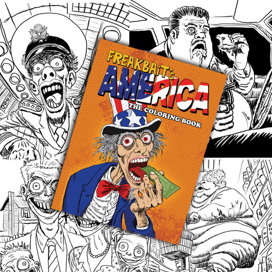 FREAKBAiT's America: The Coloring Book