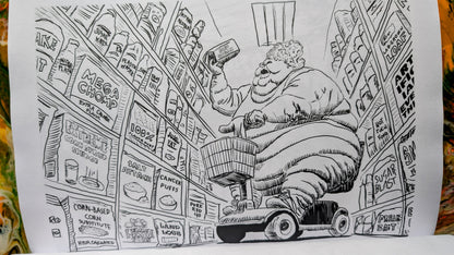 FREAKBAiT's America: The Coloring Book