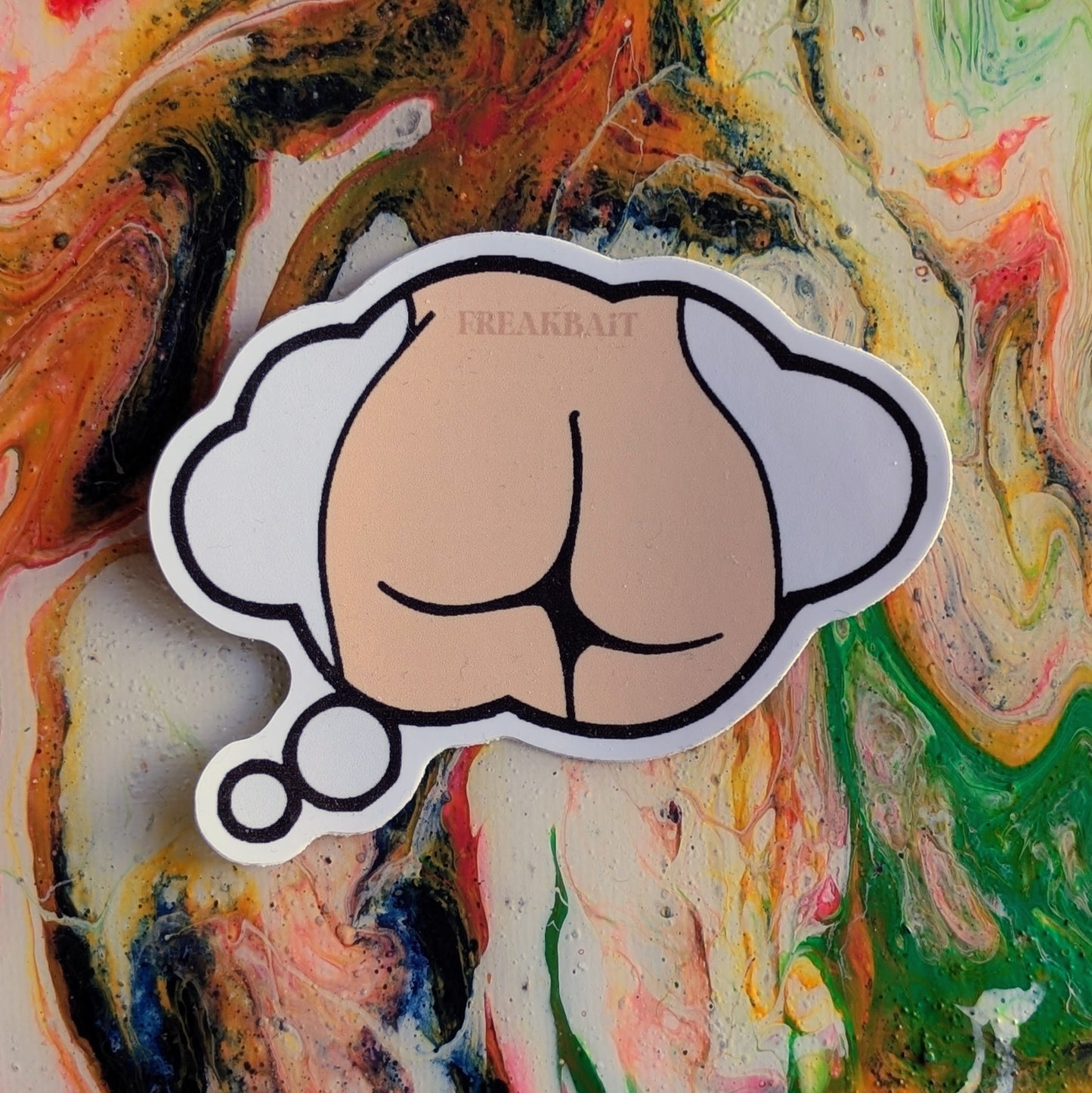 THINKIN' BOUT ASS (sticker)