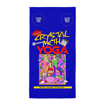 CRYSTAL METH YOGA TOWEL